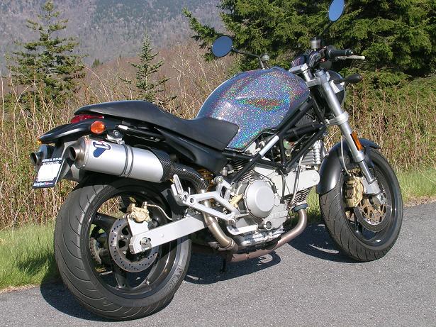 [An even better picture of the tank with direct sunlight while on the Blue Ridge Parkway.]